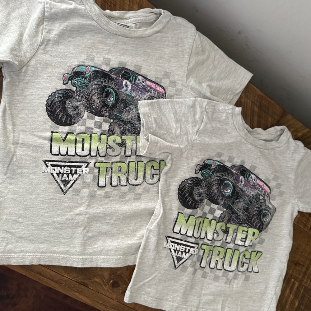 Monster Jam Toddler Shirts